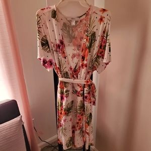 Plus Size Forever 21 Floral Wrap Romper